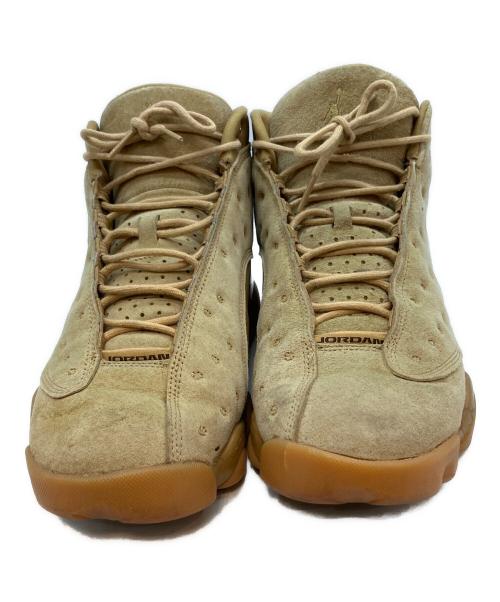 NIKE AIR JORDAN（ナイキ エアジョーダン）NIKE AIR JORDAN (ナイキ エアジョーダン) 13Retro Wheat ハイカットスニーカー ライトブラウン サイズ:28cmの古着・服飾アイテム
