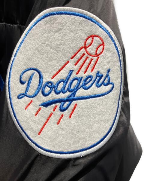 PEANUTS（ピーナッツ）PEANUTS (ピーナッツ) MLB (エムエルビー) 中綿ジャケット ブラック サイズ:Mの古着・服飾アイテム