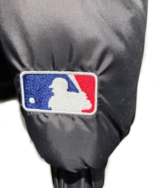 PEANUTS（ピーナッツ）PEANUTS (ピーナッツ) MLB (エムエルビー) 中綿ジャケット ブラック サイズ:Mの古着・服飾アイテム