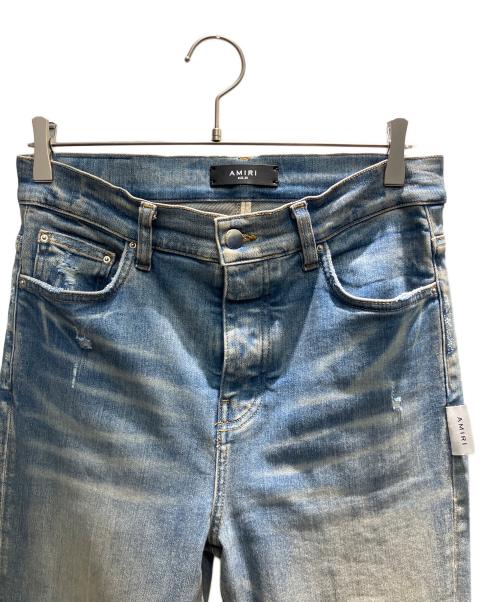 AMIRI（アミリ）AMIRI (アミリ) ダメージ加工デニムパンツ インディゴ サイズ:30の古着・服飾アイテム