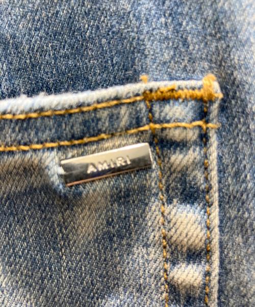 AMIRI（アミリ）AMIRI (アミリ) ダメージ加工デニムパンツ インディゴ サイズ:30の古着・服飾アイテム