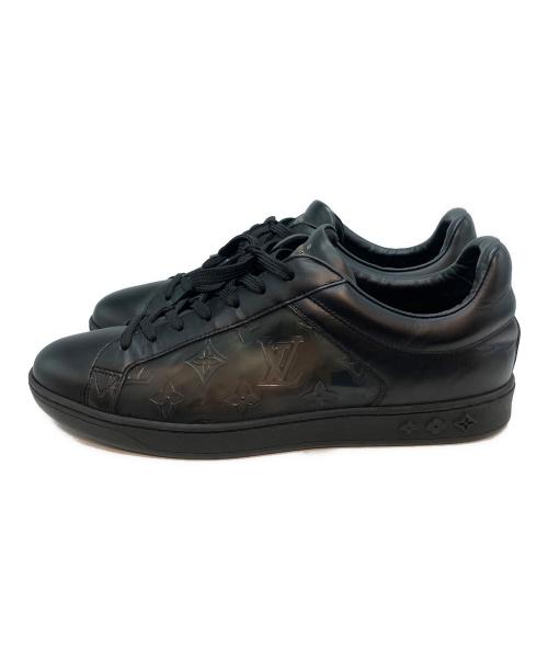 LOUIS VUITTON（ルイ ヴィトン）LOUIS VUITTON (ルイ ヴィトン) ルクセンブルクライン MS0290 ローカットスニーカー ブラック サイズ:6 1/2の古着・服飾アイテム