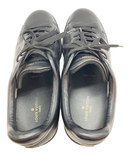 LOUIS VUITTON（ルイ ヴィトン）LOUIS VUITTON (ルイ ヴィトン) ルクセンブルクライン MS0290 ローカットスニーカー ブラック サイズ:6 1/2の古着・服飾アイテム
