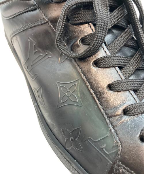 LOUIS VUITTON（ルイ ヴィトン）LOUIS VUITTON (ルイ ヴィトン) ルクセンブルクライン MS0290 ローカットスニーカー ブラック サイズ:6 1/2の古着・服飾アイテム