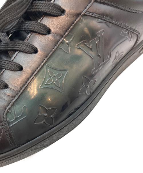 LOUIS VUITTON（ルイ ヴィトン）LOUIS VUITTON (ルイ ヴィトン) ルクセンブルクライン MS0290 ローカットスニーカー ブラック サイズ:6 1/2の古着・服飾アイテム