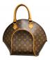 LOUIS VUITTON (ルイ ヴィトン) モノグラム エリプスMM MI0958 ハンドバッグ ブラウン：80000円