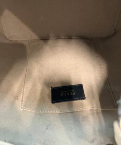 FURLA（フルラ）FURLA (フルラ) コスタンザ 巾着型2WAYショルダーバッグ  2WAYショルダーバッグ アイボリーの古着・服飾アイテム