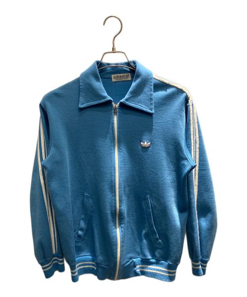 adidas（アディダス）adidas (アディダス) 80s デサント トラックジャケット スカイブルー サイズ:不明の古着・服飾アイテム
