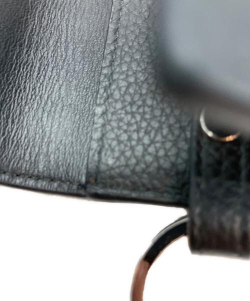 Dior（ディオール）Dior (ディオール) Icon グレインドカーフスキン 10-BO-0293  日本限定モデル キーケース ブラックの古着・服飾アイテム