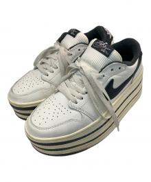 NIKE（ナイキ）の古着「Air Jordan 1 Triple Stack ローカットスニーカー」｜ホワイト
