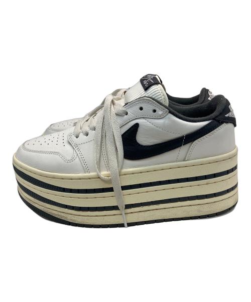 NIKE（ナイキ）NIKE (ナイキ) Air Jordan 1 Triple Stack ローカットスニーカー ホワイト サイズ:25cmの古着・服飾アイテム