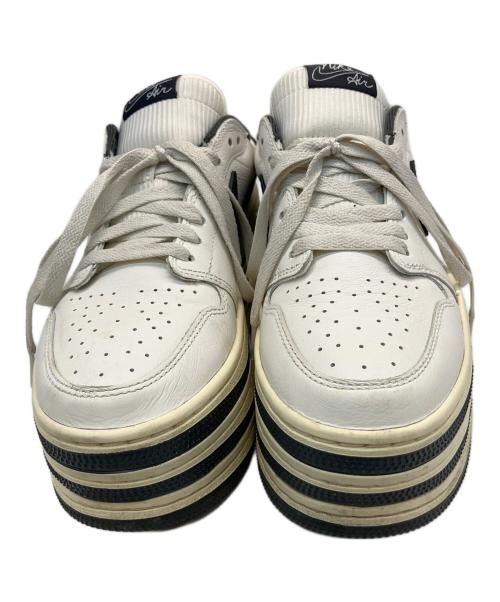 NIKE（ナイキ）NIKE (ナイキ) Air Jordan 1 Triple Stack ローカットスニーカー ホワイト サイズ:25cmの古着・服飾アイテム