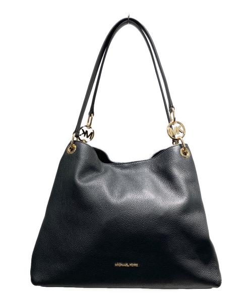 MICHAEL KORS（マイケルコース）MICHAEL KORS (マイケルコース) CHRISTINA ショルダーバッグ ブラックの古着・服飾アイテム