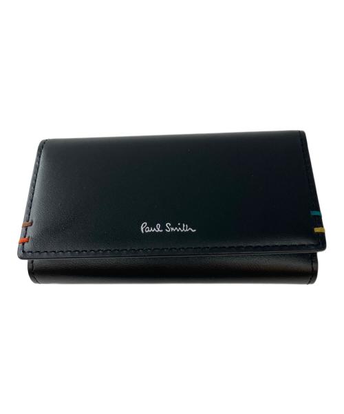 PAUL SMITH（ポールスミス）PAUL SMITH (ポールスミス) キーケース ブラックの古着・服飾アイテム
