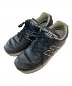 NEW BALANCEニューバランス）の古着「576 イングランド製 ローカットスニーカー」｜ブラック