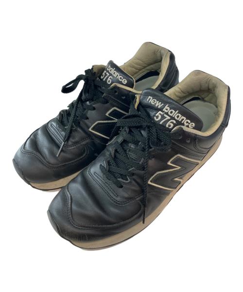 NEW BALANCE（ニューバランス）NEW BALANCE (ニューバランス) 576 イングランド製 ローカットスニーカー ブラック サイズ:8 1/2の古着・服飾アイテム