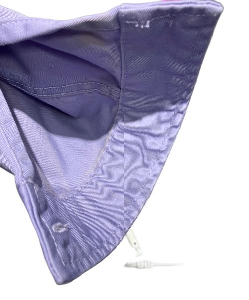 stussy（ステューシー）stussy (ステューシー) Zip Up Work Shirt 長袖シャツ パープル サイズ:Lの古着・服飾アイテム