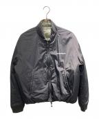 EMPORIO ARMANIエンポリオ アルマーニ）の古着「リバーシブルジャケット」｜カーキ×ブラック