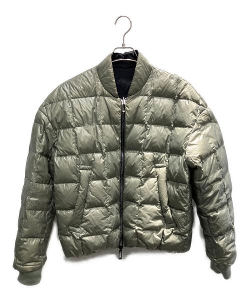 EMPORIO ARMANI（エンポリオ アルマーニ）EMPORIO ARMANI (エンポリオ アルマーニ) リバーシブルジャケット カーキ×ブラック サイズ:48の古着・服飾アイテム