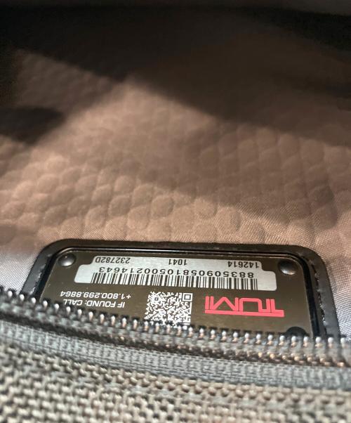 TUMI（トゥミ）TUMI (トゥミ) Alpa Bravo ダイナミックバックパック バックパック ブラックの古着・服飾アイテム