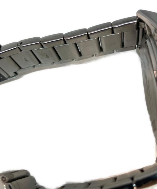 CASIO（カシオ）CASIO (カシオ) タフソーラー SSブレスレット 5582 腕時計 ブラック×レッドの古着・服飾アイテム