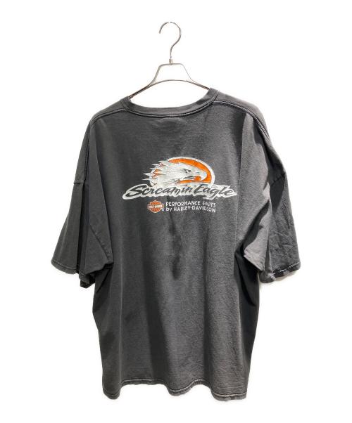 HARLEY-DAVIDSON（ハーレーダビッドソン）HARLEY-DAVIDSON (ハーレーダビッドソン) 半袖カットソー グレー サイズ:XXXLの古着・服飾アイテム