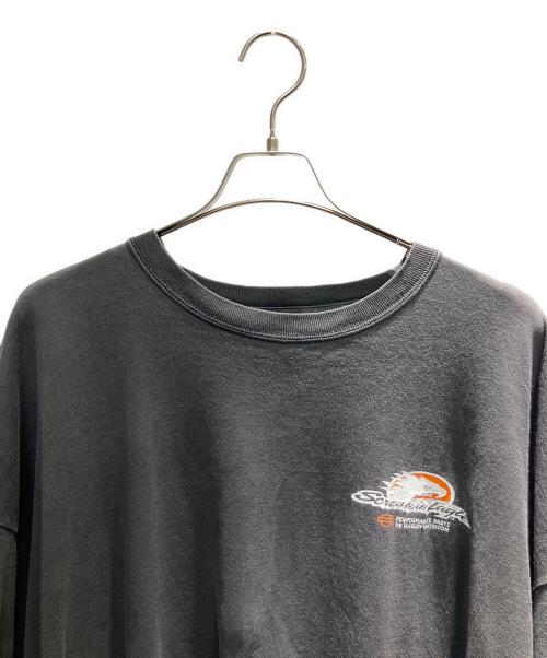 HARLEY-DAVIDSON（ハーレーダビッドソン）HARLEY-DAVIDSON (ハーレーダビッドソン) 半袖カットソー グレー サイズ:XXXLの古着・服飾アイテム