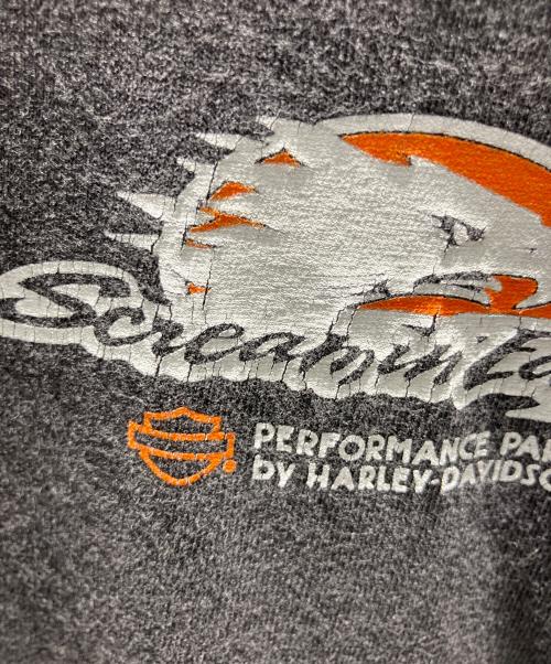 HARLEY-DAVIDSON（ハーレーダビッドソン）HARLEY-DAVIDSON (ハーレーダビッドソン) 半袖カットソー グレー サイズ:XXXLの古着・服飾アイテム