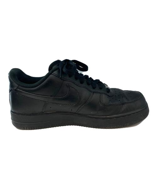 NIKE（ナイキ）NIKE (ナイキ) AIR FORCE1 LOW ローカットスニーカー ブラック サイズ:26cmの古着・服飾アイテム