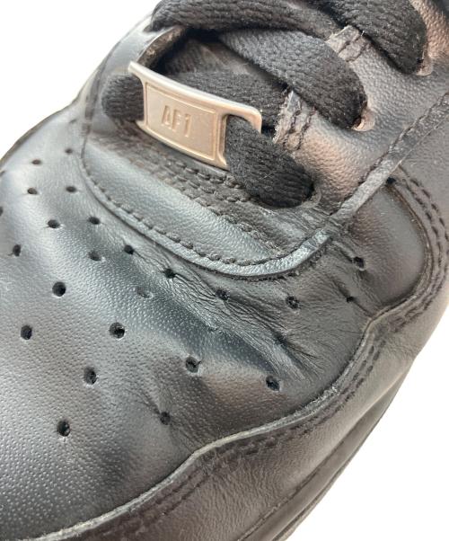 NIKE（ナイキ）NIKE (ナイキ) AIR FORCE1 LOW ローカットスニーカー ブラック サイズ:26cmの古着・服飾アイテム