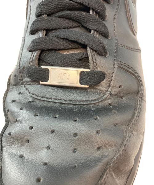 NIKE（ナイキ）NIKE (ナイキ) AIR FORCE1 LOW ローカットスニーカー ブラック サイズ:26cmの古着・服飾アイテム