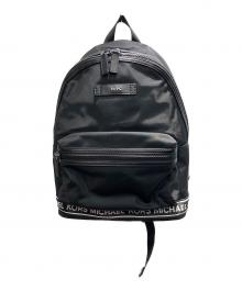 MICHAEL KORS（マイケルコース）の古着「KENT ロゴテープ ナイロン バックパック バックパック」｜ブラック