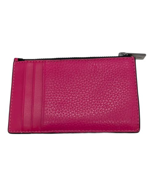 MICHAEL KORS（マイケルコース）MICHAEL KORS (マイケルコース) COOPER カードケース ショッキングピンクの古着・服飾アイテム