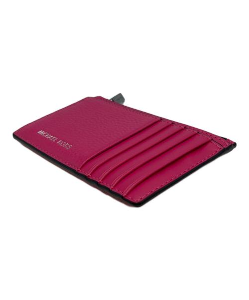 MICHAEL KORS（マイケルコース）MICHAEL KORS (マイケルコース) COOPER カードケース ショッキングピンクの古着・服飾アイテム