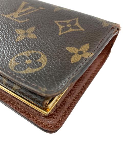 LOUIS VUITTON（ルイ ヴィトン）LOUIS VUITTON (ルイ ヴィトン) モノグラム 2つ折り財布 ブラウンの古着・服飾アイテム