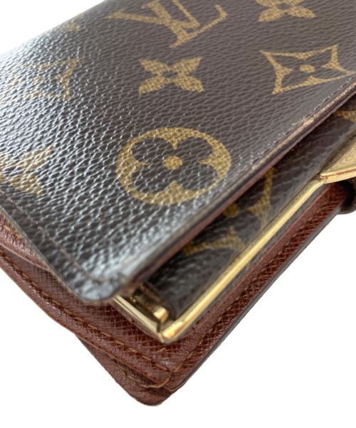 LOUIS VUITTON（ルイ ヴィトン）LOUIS VUITTON (ルイ ヴィトン) モノグラム 2つ折り財布 ブラウンの古着・服飾アイテム
