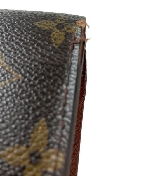 LOUIS VUITTON（ルイ ヴィトン）LOUIS VUITTON (ルイ ヴィトン) モノグラム 2つ折り財布 ブラウンの古着・服飾アイテム
