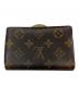 LOUIS VUITTON (ルイ ヴィトン) モノグラム 2つ折り財布 ブラウン：6000円