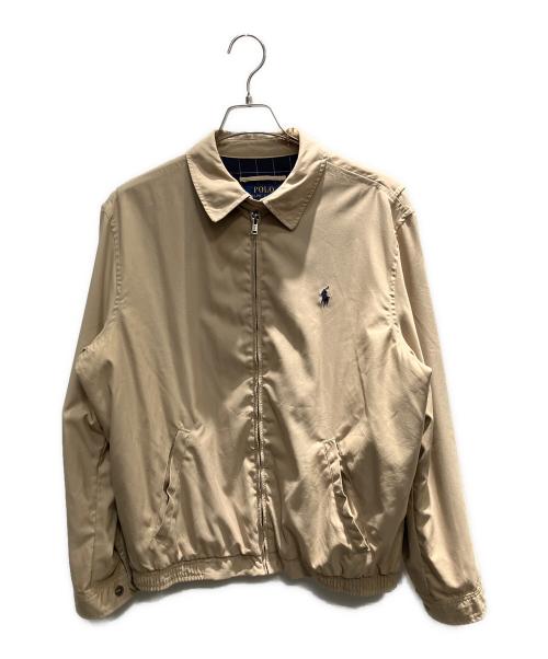 POLO RALPH LAUREN（ポロ・ラルフローレン）POLO RALPH LAUREN (ポロ・ラルフローレン) バイスイングジャケット ジャケット ベージュ サイズ:Mの古着・服飾アイテム