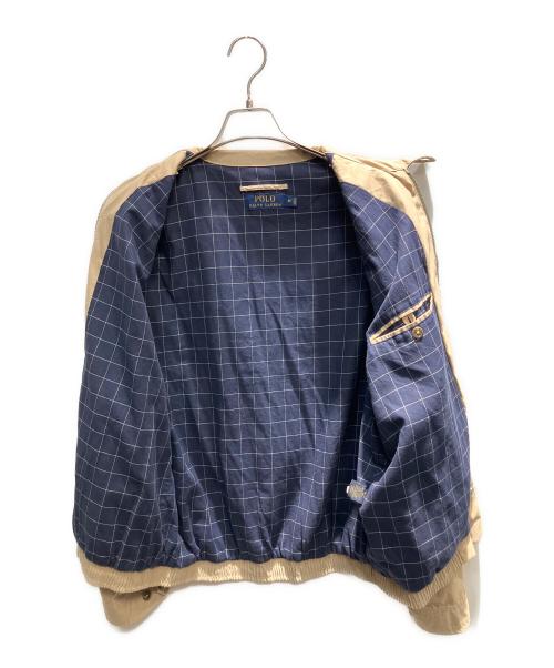 POLO RALPH LAUREN（ポロ・ラルフローレン）POLO RALPH LAUREN (ポロ・ラルフローレン) バイスイングジャケット ジャケット ベージュ サイズ:Mの古着・服飾アイテム