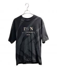 DRIES VAN NOTEN（ドリスヴァンノッテン）の古着「半袖カットソー」｜ブラック×グレー