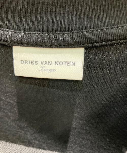 DRIES VAN NOTEN（ドリスヴァンノッテン）DRIES VAN NOTEN (ドリスヴァンノッテン) 半袖カットソー ブラック×グレー サイズ:Lの古着・服飾アイテム