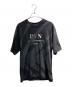 DRIES VAN NOTEN（ドリスヴァンノッテン）の古着「半袖カットソー」｜ブラック×グレー
