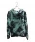 DRIES VAN NOTEN (ドリスヴァンノッテン) タイダイ染め 22AW スウェットパーカー グリーン×ブラック サイズ:M：20000円