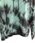 中古・古着 DRIES VAN NOTEN (ドリスヴァンノッテン) タイダイ染め 22AW スウェットパーカー グリーン×ブラック サイズ:M：20000円