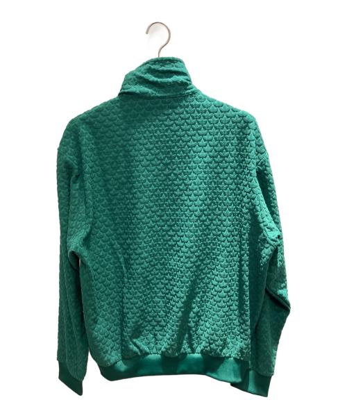 adidas（アディダス）adidas (アディダス) グリーン モノグラム トラックトップ ジャケット グリーン サイズ:Lの古着・服飾アイテム