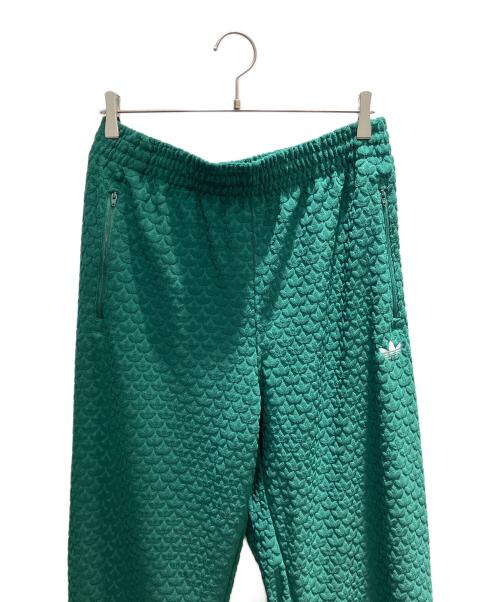 adidas（アディダス）adidas (アディダス) グリーン モノグラム トラックパンツ グリーン サイズ:XLの古着・服飾アイテム