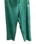 中古・古着 adidas (アディダス) グリーン モノグラム トラックパンツ グリーン サイズ:XL：5000円