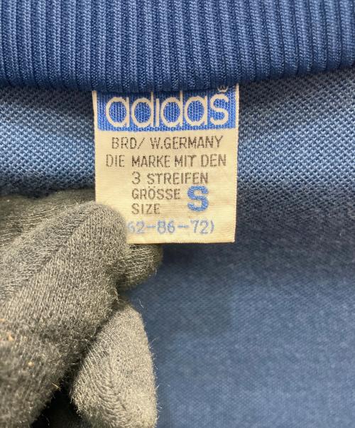 adidas（アディダス）adidas (アディダス) 古着 80s-90s 西ドイツ製 トラックジャケット ネイビー サイズ:Sの古着・服飾アイテム