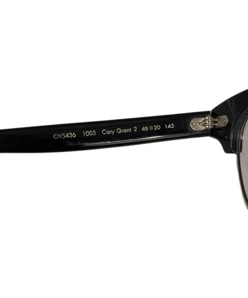 OLIVER PEOPLES（オリバーピープルズ）OLIVER PEOPLES (オリバーピープルズ) Cary Grant2 サングラス ブラック サイズ:SIZE 48の古着・服飾アイテム